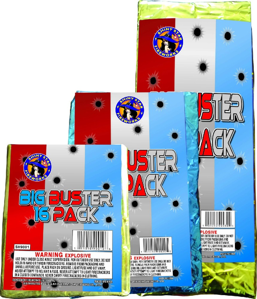 BIG BUSTER 16 PACK/50PACK/100PACK